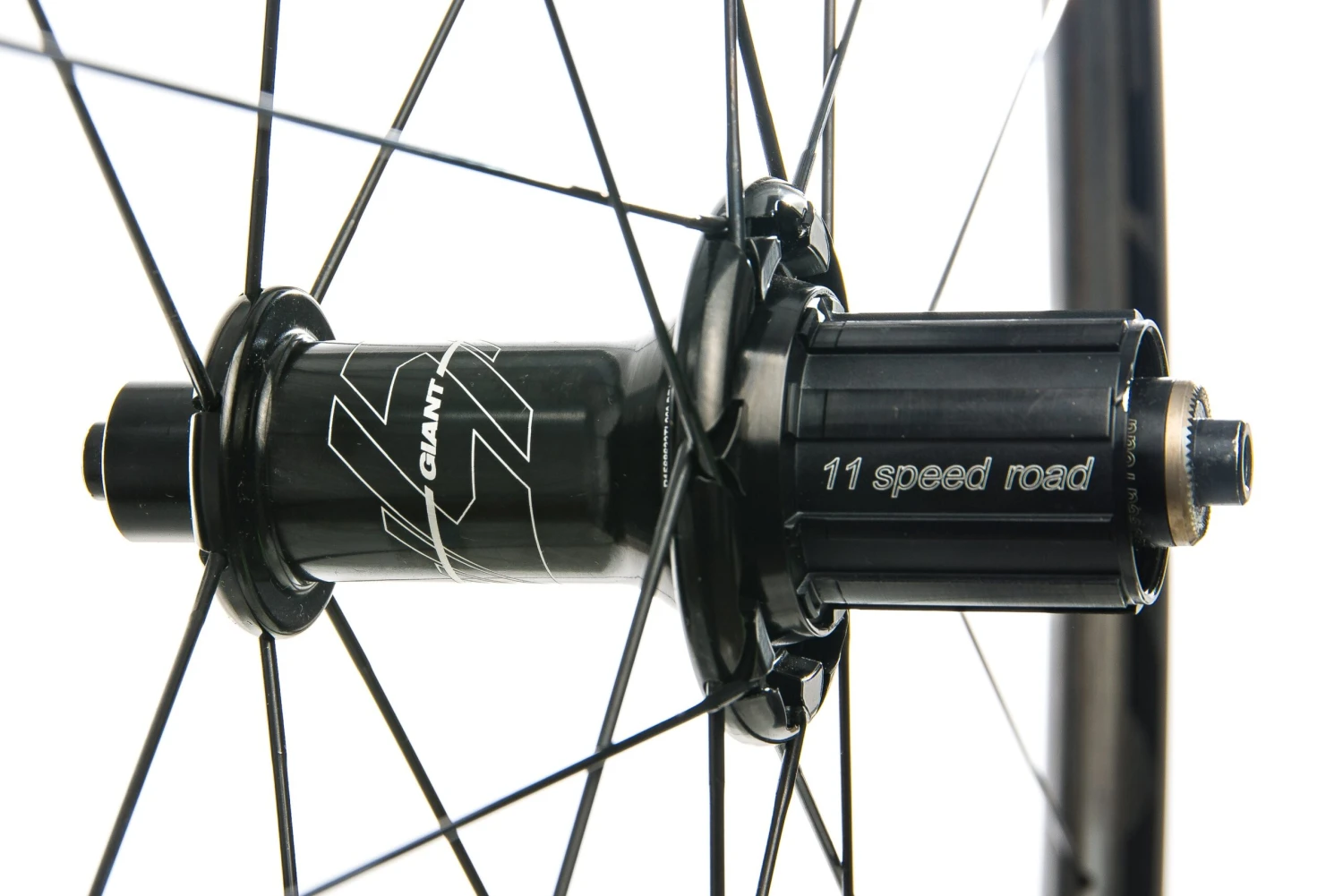 Giant SLR 1 30mm Carbon Clincher 700c Rear Wheel 3 Giant SLR 1 30mm Carbon Clincher 700c Rear Wheel - Image 3