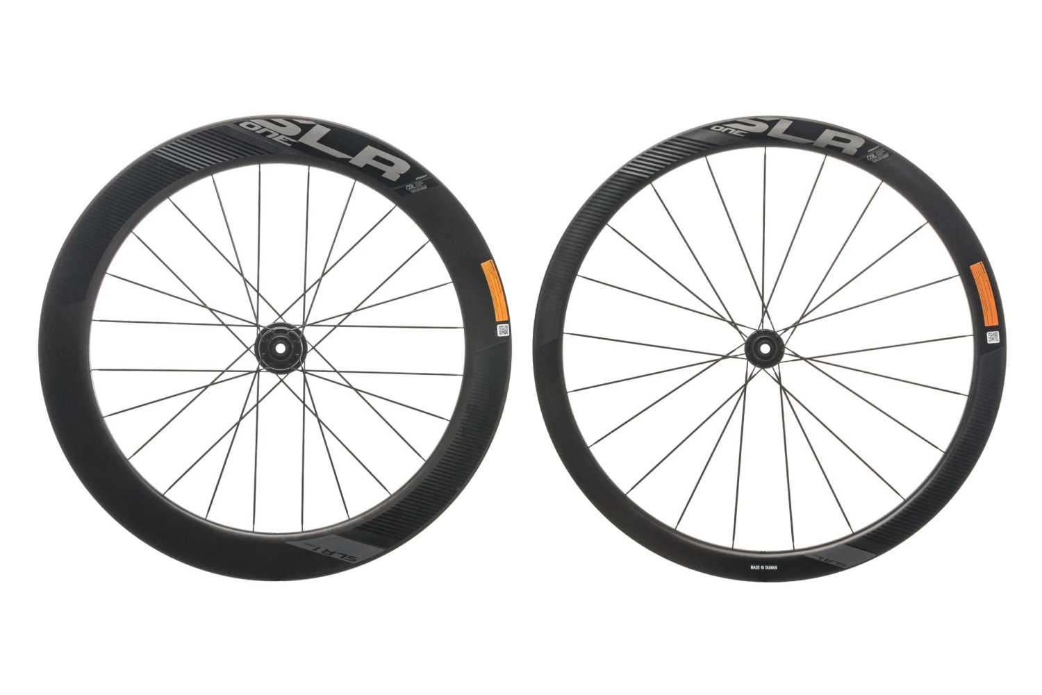 Giant SLR 1 42/65mm Disc Aero Carbon Tubeless 700c Wheelset 2 Giant SLR 1 42/65mm Disc Aero Carbon Tubeless 700c Wheelset - Image 2