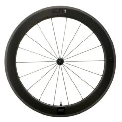 Giant SLR 1 Tubeless Carbon Disc 65 Front Wheel | Clincher | Centerlock - 12x100 Mm - Black