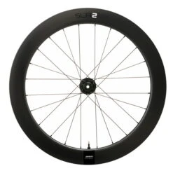 Giant SLR 2 Tubeless Carbon Disc 65 Front Wheel - Clincher - Centerlock - 12x100mm