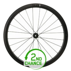 Giant SLR 1 Tubeless Carbon Disc 42 Front Wheel | Clincher | Centerlock - 12x100 Mm - Black - 2nd Choice