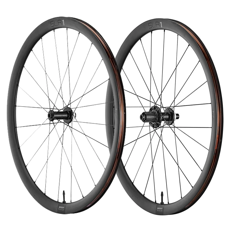 Giant SLR 1 Tubeless Carbon Disc 36 Wheelset - Centerlock - Shimano - 12x100 Mm | 12x142 Mm 1 Giant SLR 1 Tubeless Carbon Disc 36 Wheelset - Centerlock - Shimano - 12x100 Mm | 12x142 Mm